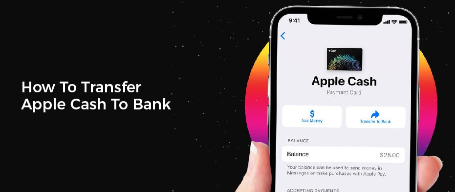How to transfer apple cash to bank